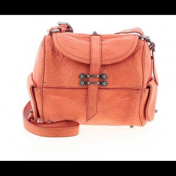 Anthropologie Handbags - Anthropologie Coral Crossbody Bag